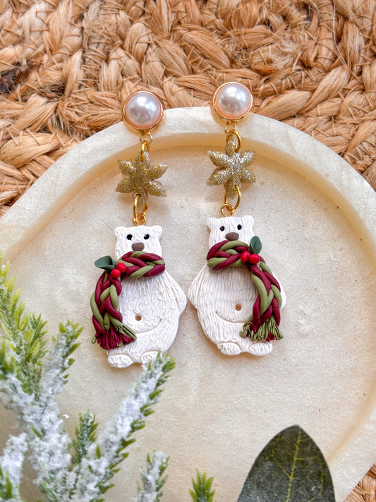 Christmas Bear Dangles