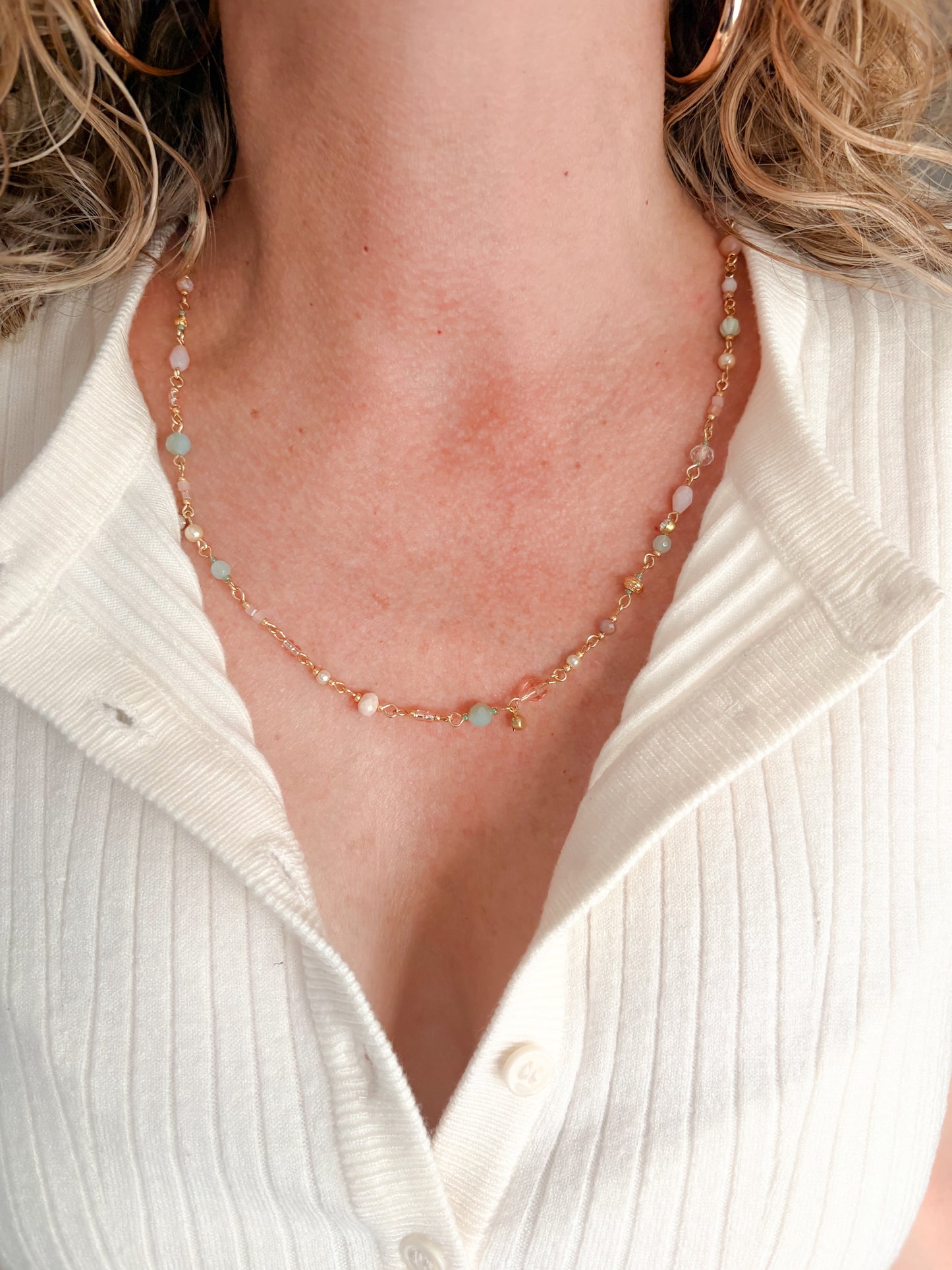 Multi wear beaded necklace