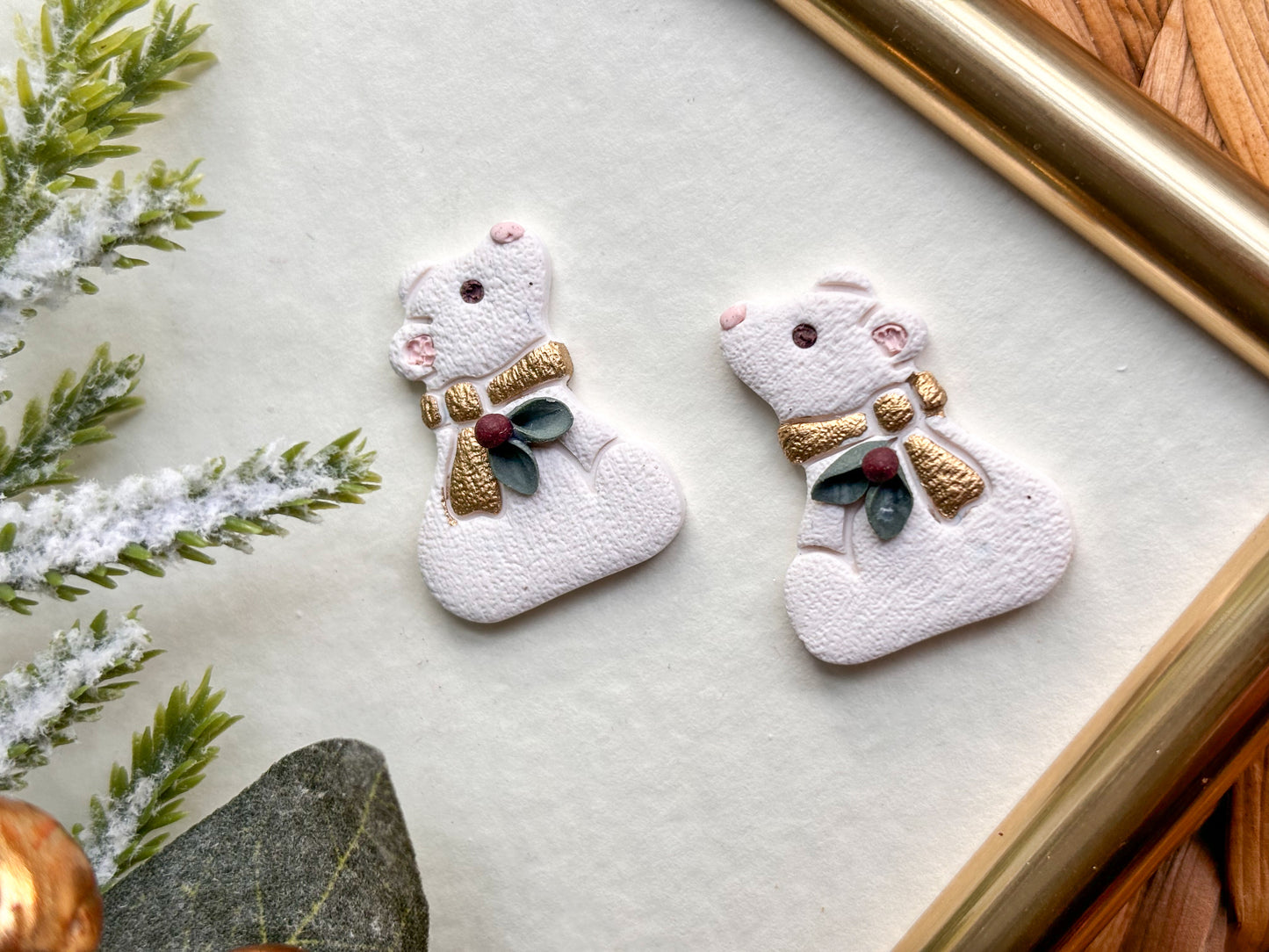 Snowbear Studs