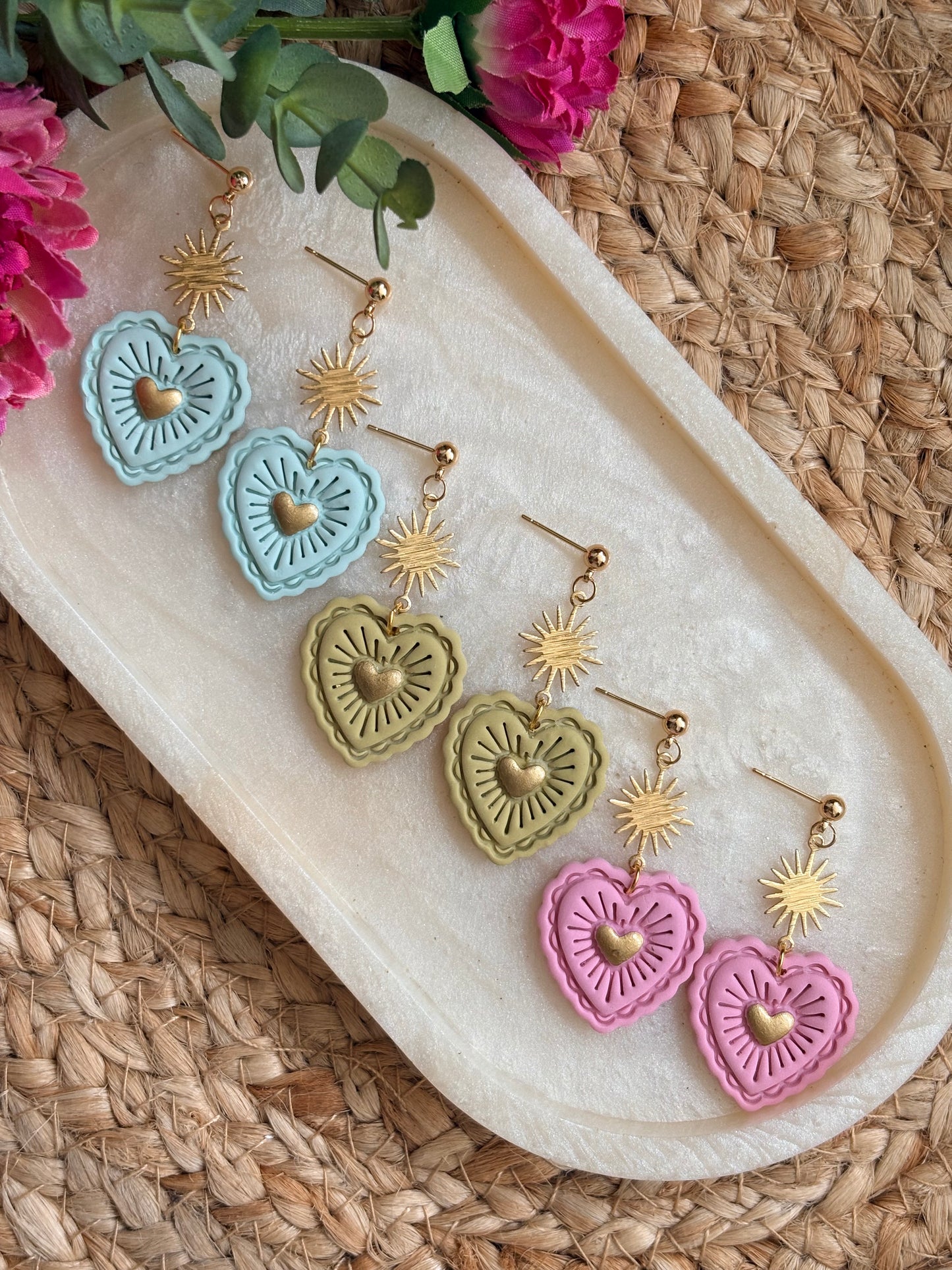Bursting Heart Dangles