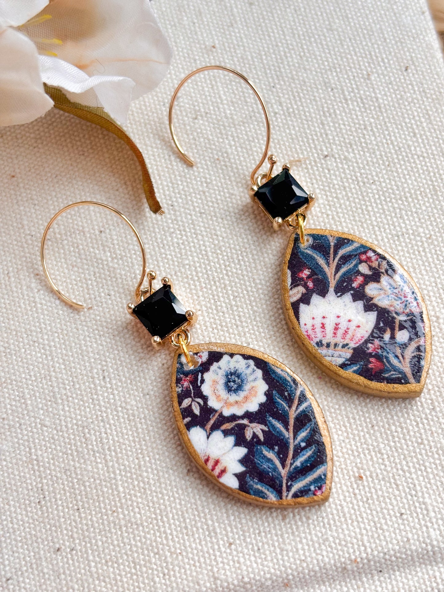 Black Onyx Small Dangles