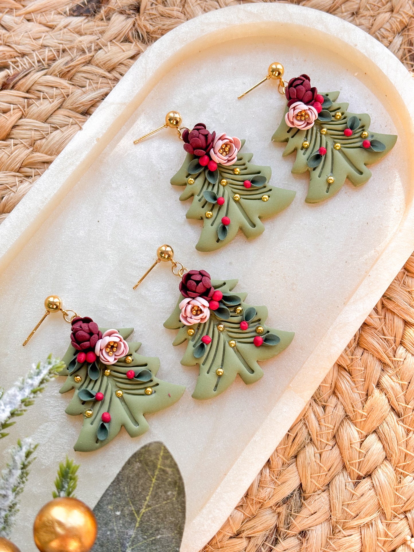 Floral Christmas Trees