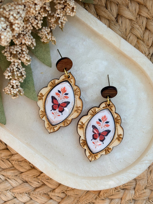 Butterfly Wooden Frames