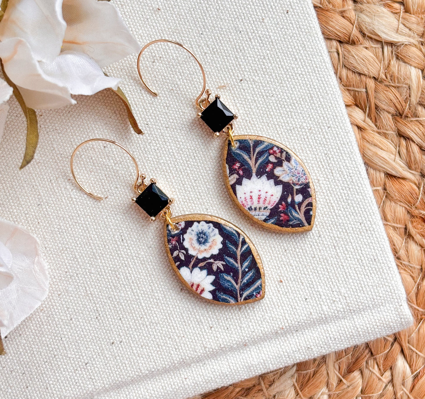 Black Onyx Small Dangles