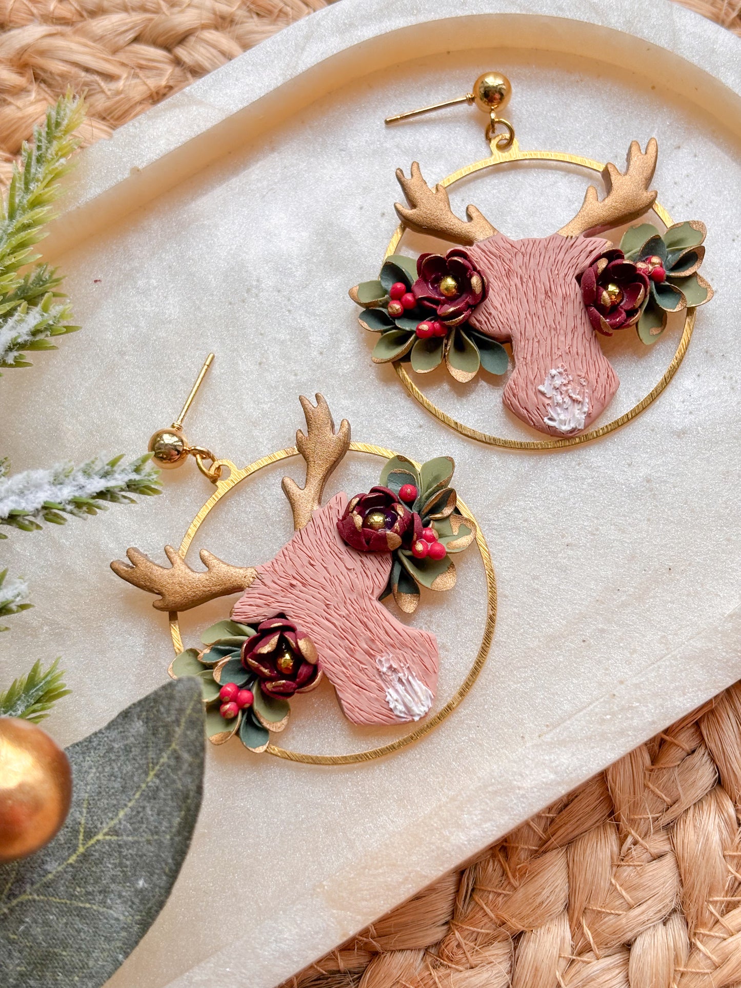 Reindeer Wreaths