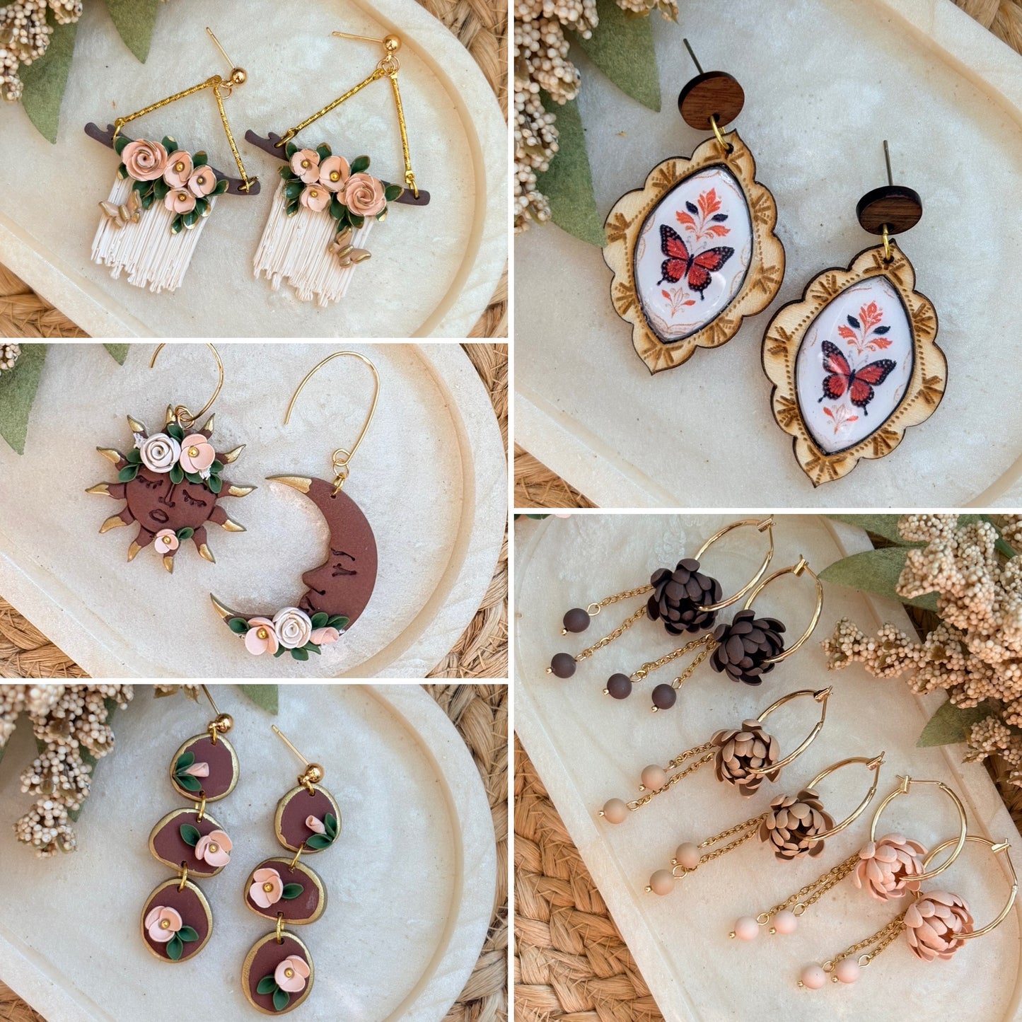 Butterfly Wooden Frames