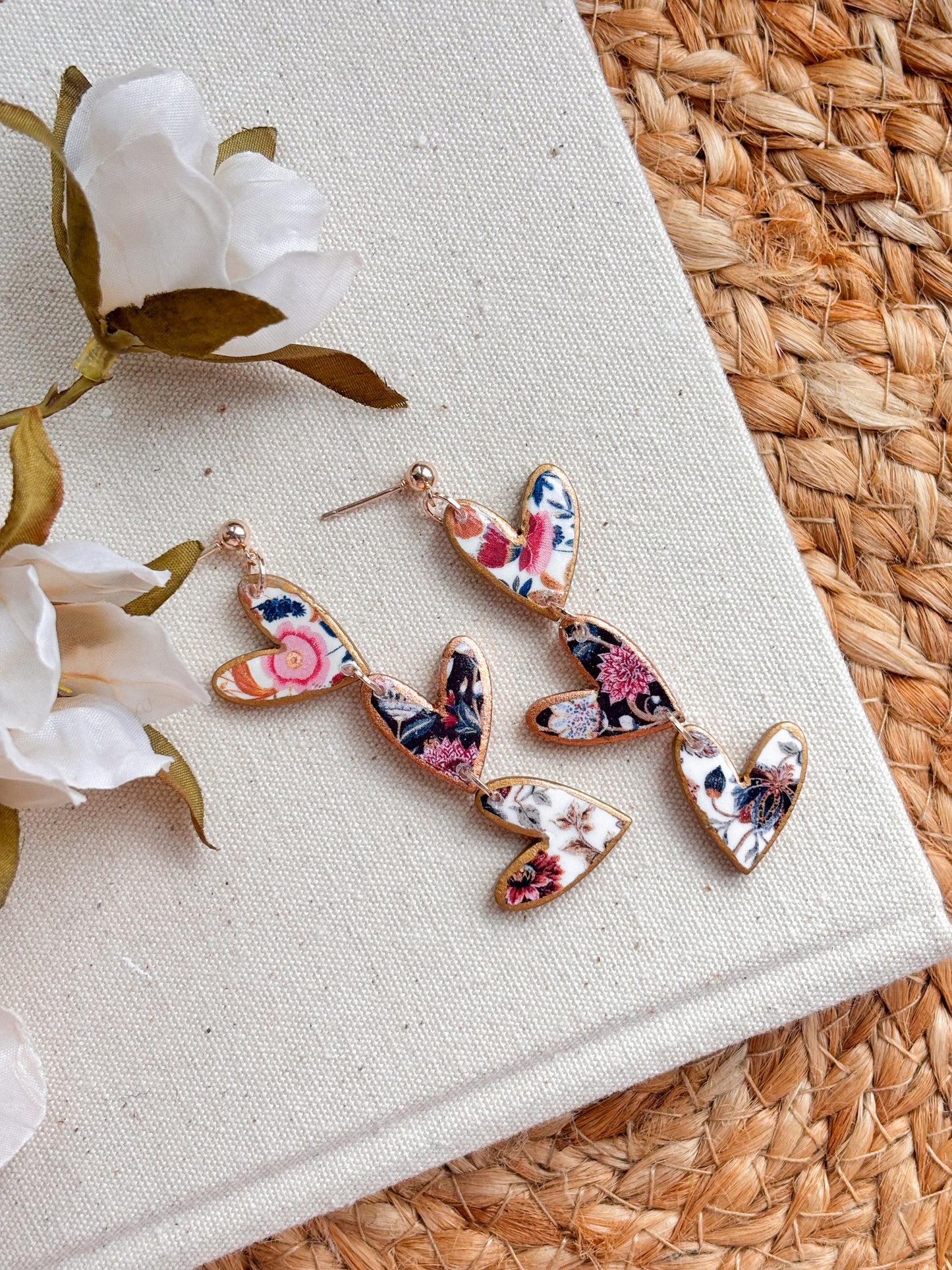 Triple Heart Dangles