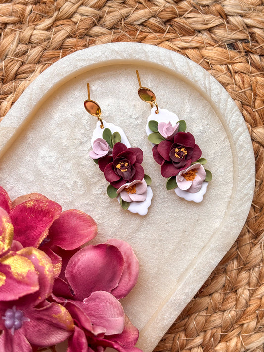 Peony Dangles