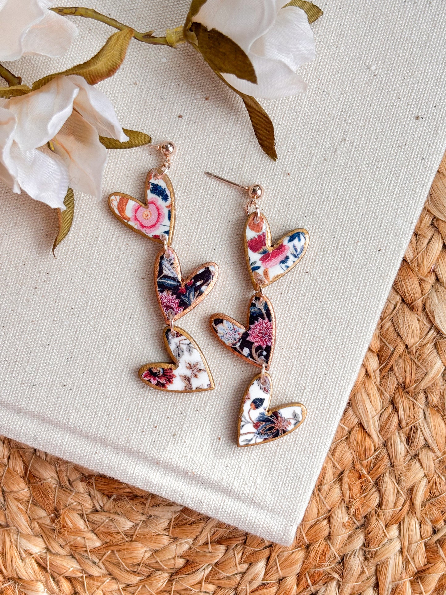 Triple Heart Dangles