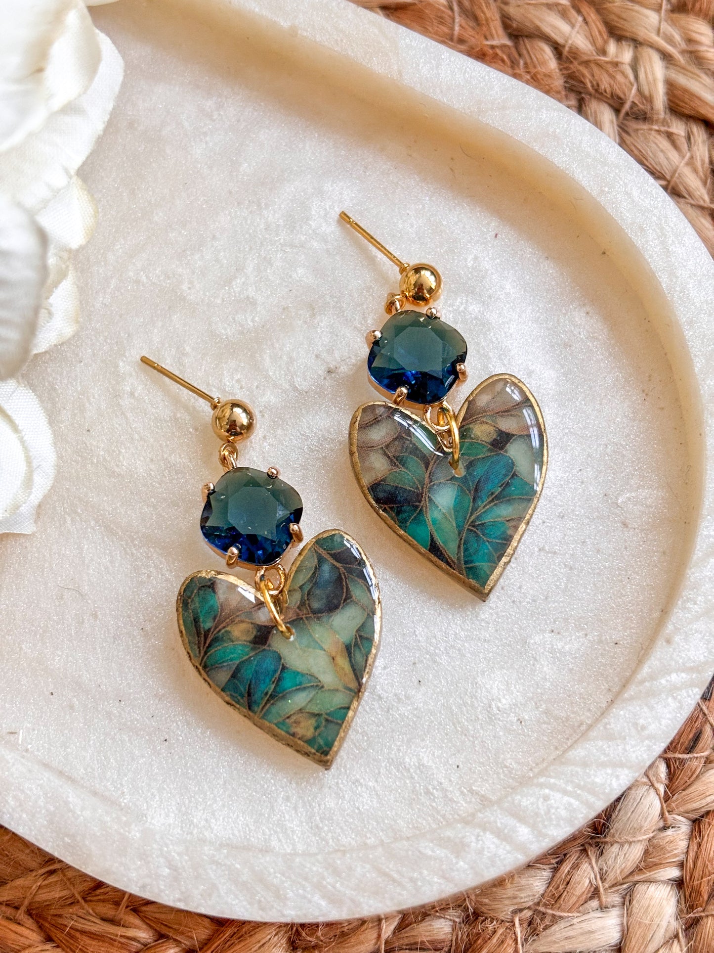 Sapphire Stained Glass Drops