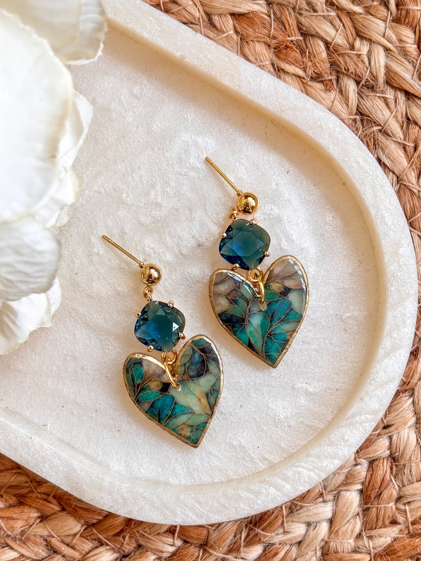 Sapphire Stained Glass Drops