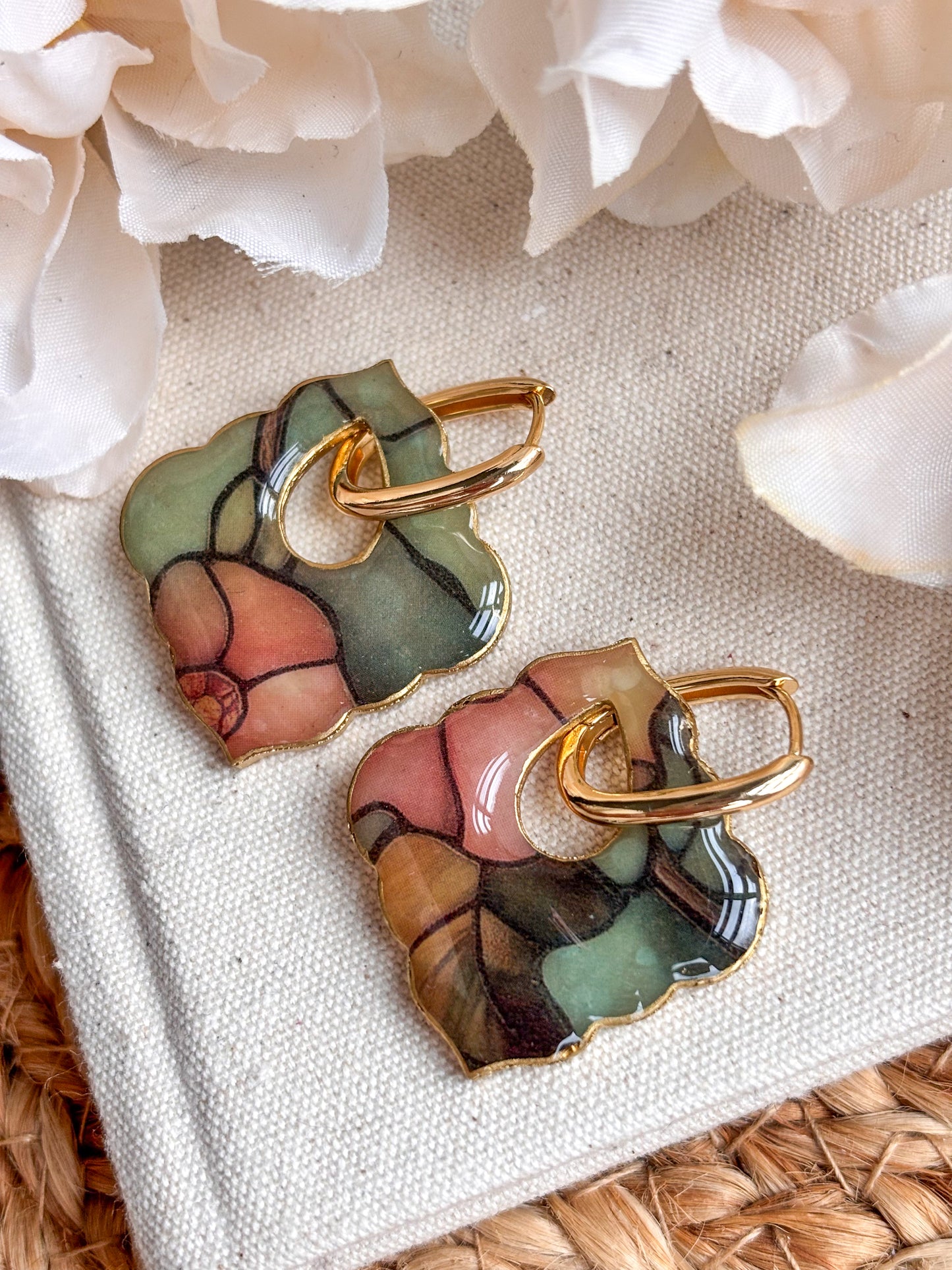 Moroccan Style Charms & Huggies